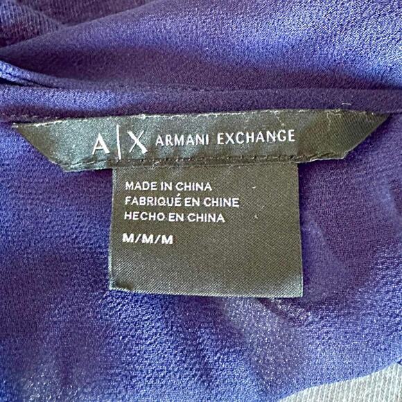 Womens Top Size Small Navy Blue Sheer Tank Office Siren Work Professional Church - Picture 6 of 7